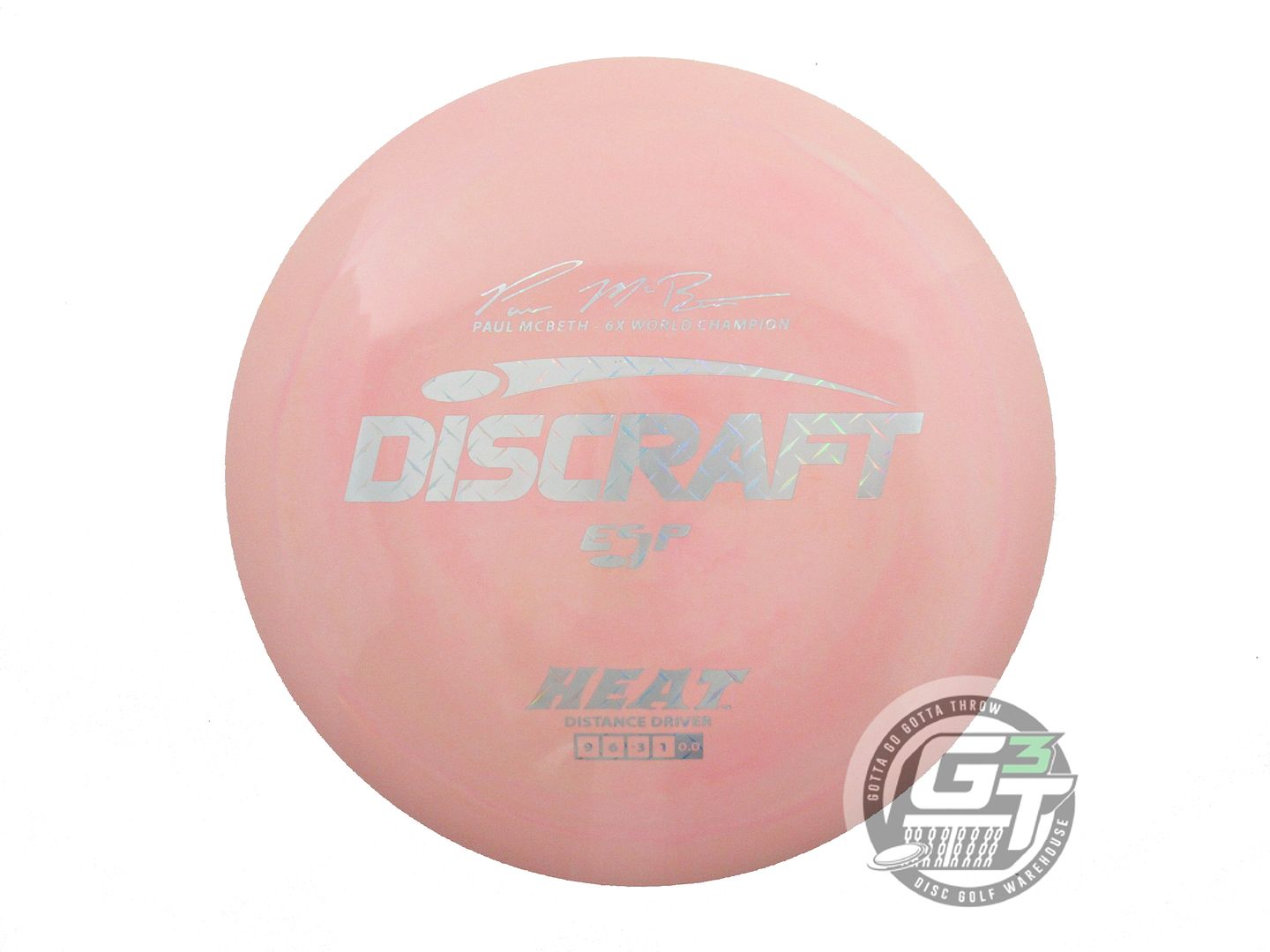 Discraft ESP Heat [Paul McBeth 6X] Distance Driver Golf Disc (Individually Listed)