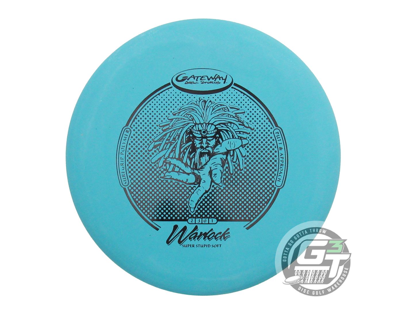 Gateway Sure Grip Super Stupid Soft Warlock Putter Golf Disc (Individually Listed)