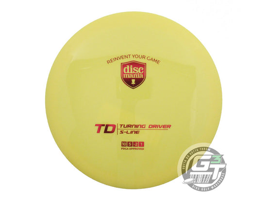 Discmania Originals S-Line TD Turning Driver Distance Driver Golf Disc (Individually Listed)