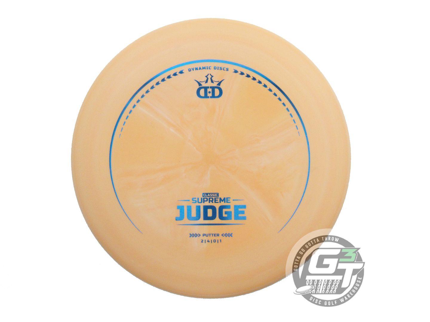 Dynamic Discs Classic Supreme Judge Putter Golf Disc (Individually Listed)