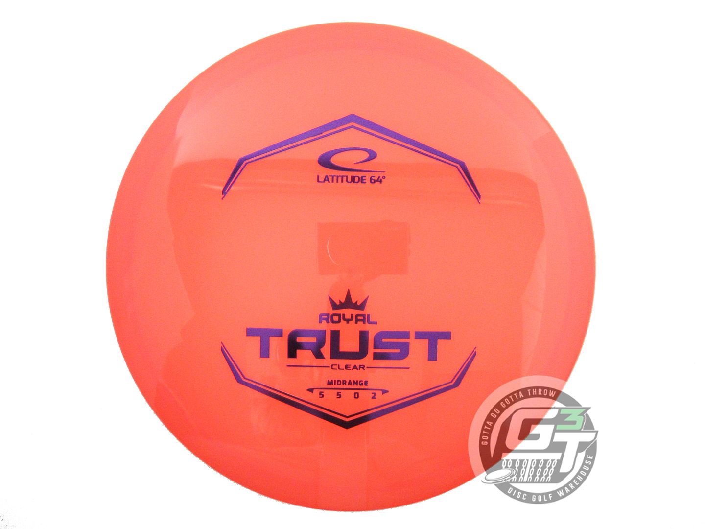 Latitude 64 Royal Clear Trust Midrange Golf Disc (Individually Listed)