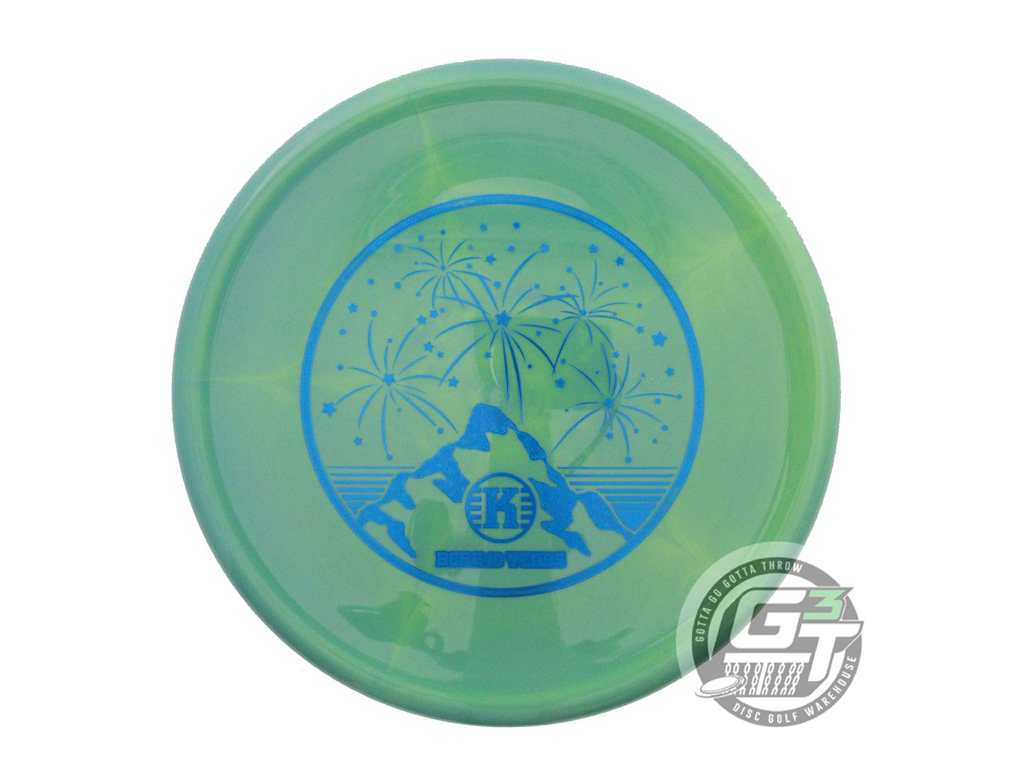 Kastaplast Limited Edition 10-Year Anniversary Swirl K1 Berg Putter Golf Disc (Individually Listed)