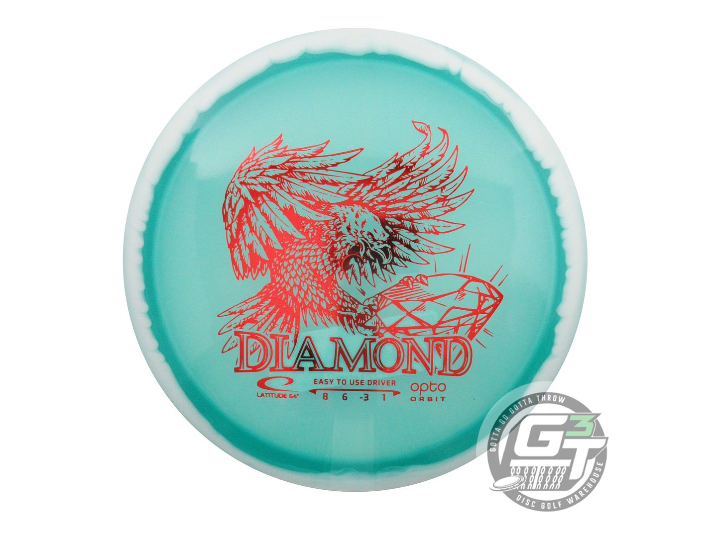 Latitude 64 Opto Orbit Diamond Fairway Driver Golf Disc (Individually Listed)