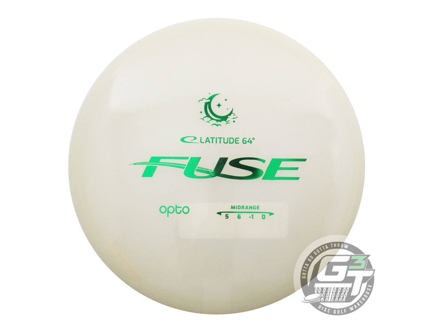 Latitude 64 Moonshine Glow Opto Fuse Midrange Golf Disc (Individually Listed)