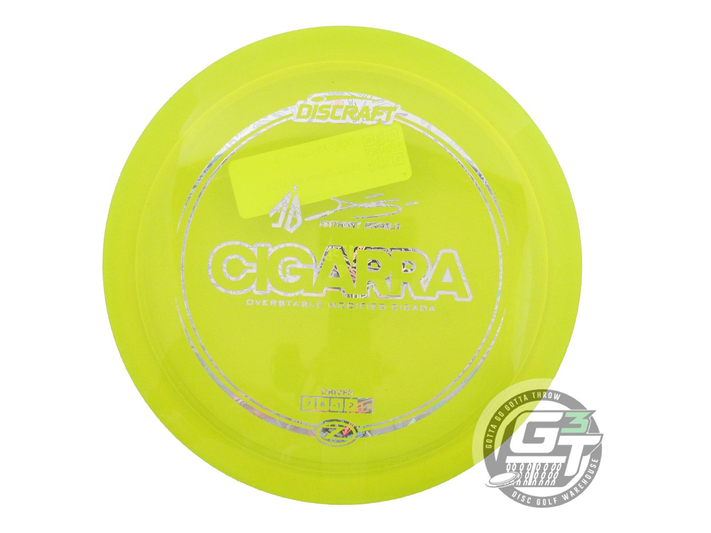 Discraft Elite Z Cigarra [Anthony Barela] Fairway Driver Golf Disc (Individually Listed)