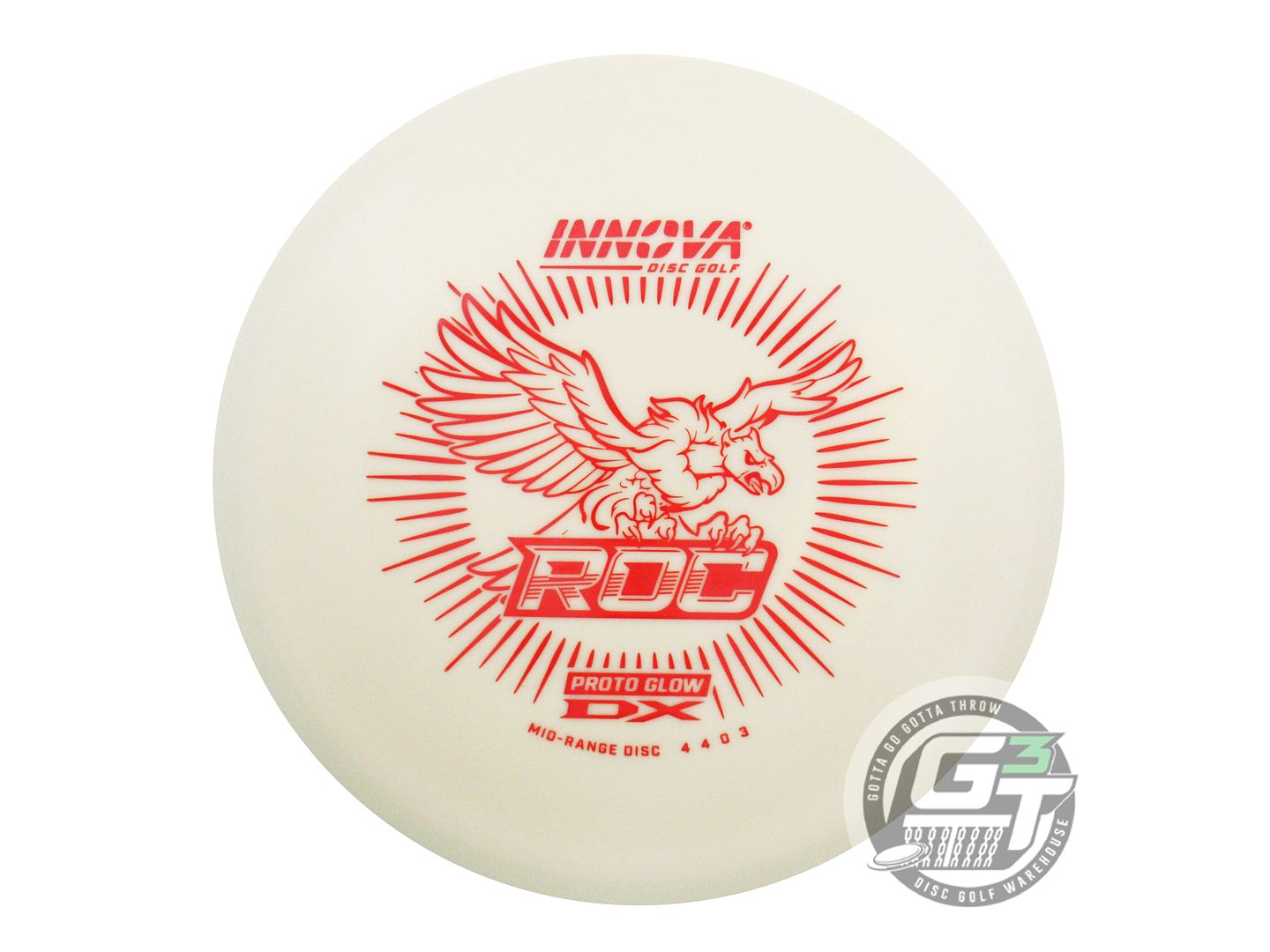 Innova Proto Glow DX Roc Midrange Golf Disc (Individually Listed)