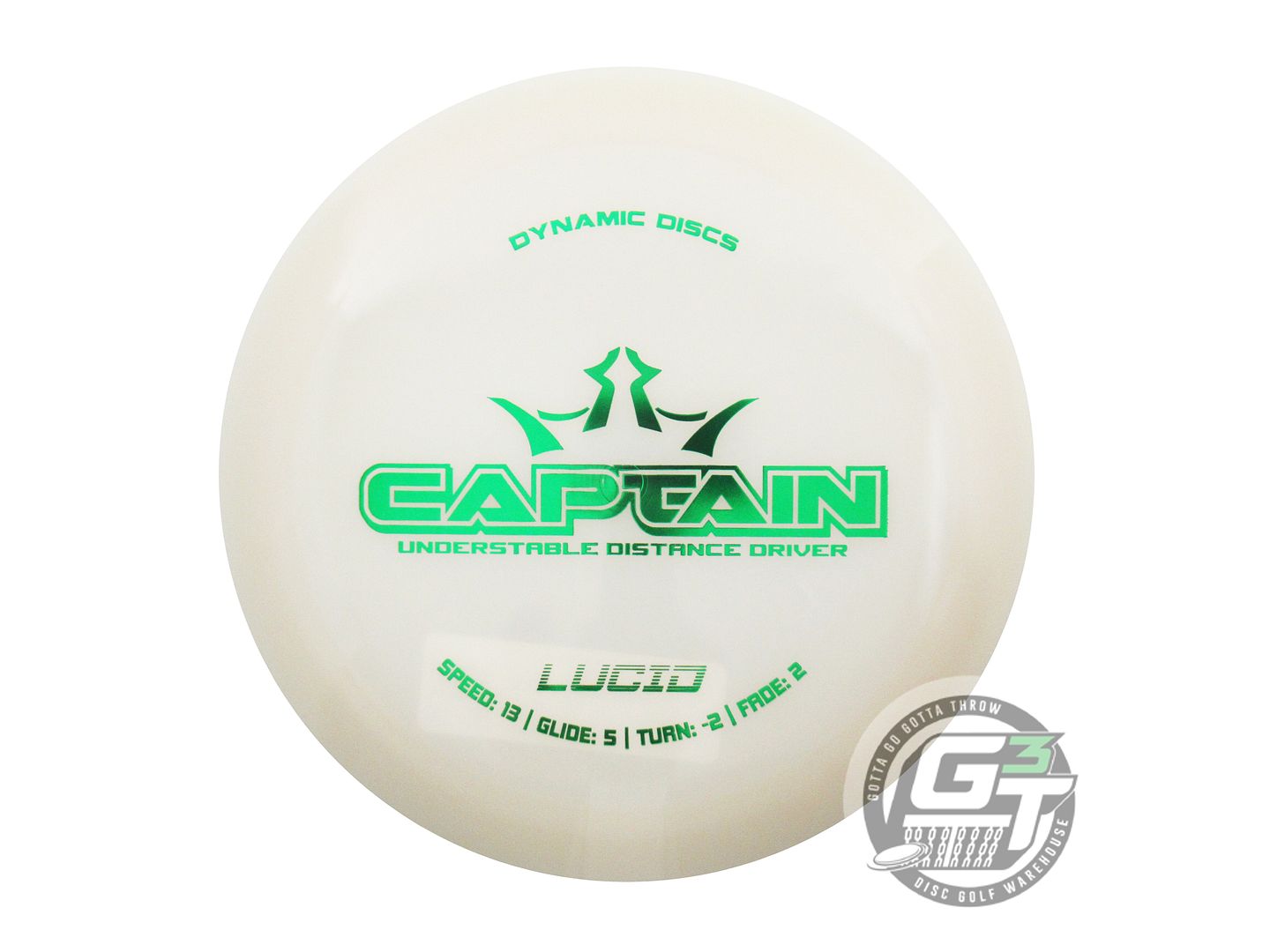 Dynamic Discs Lucid Captain Distance Driver Golf Disc (Individually Listed)