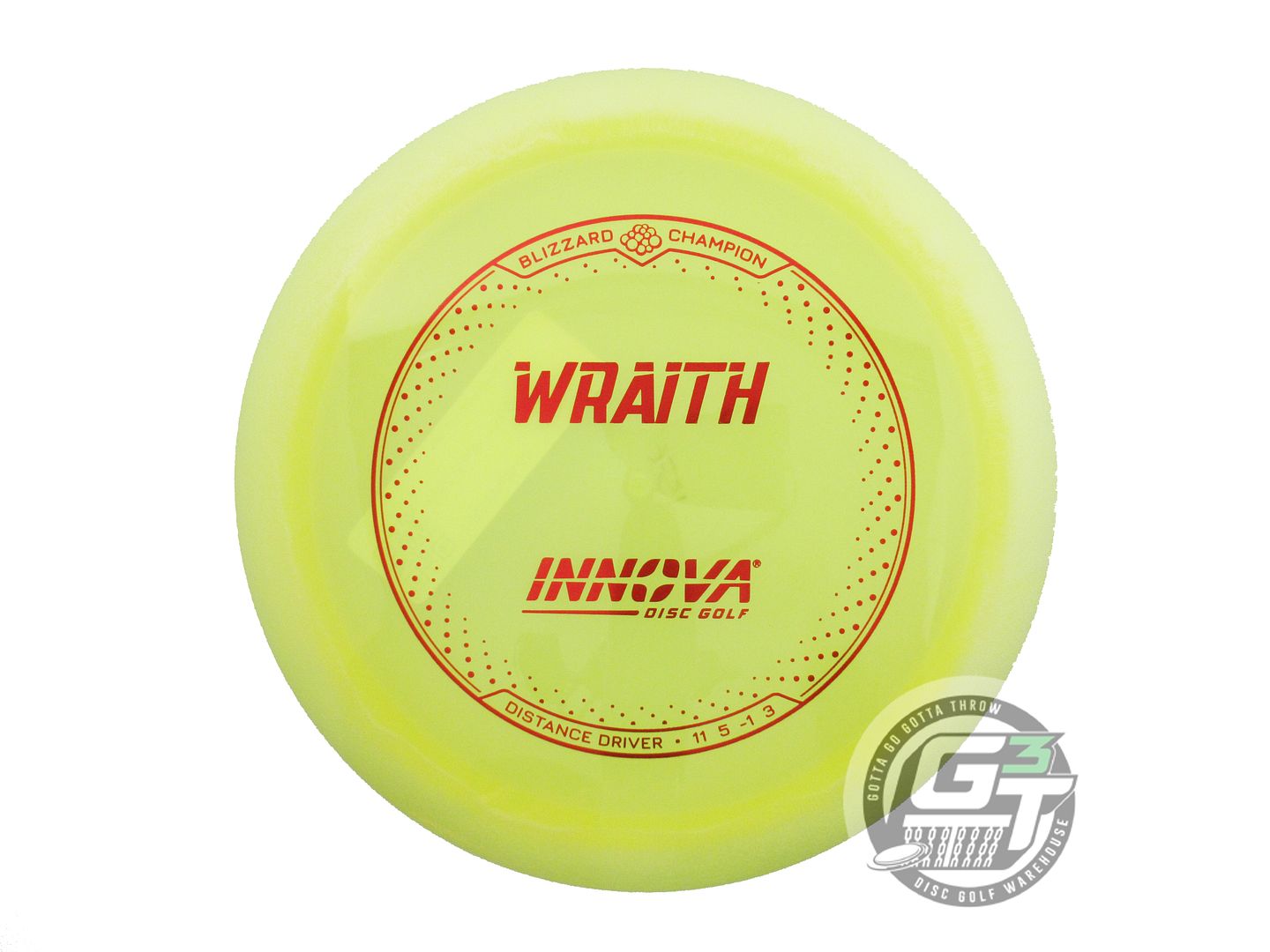 Innova Blizzard Champion Wraith Distance Driver Golf Disc (Individually Listed)