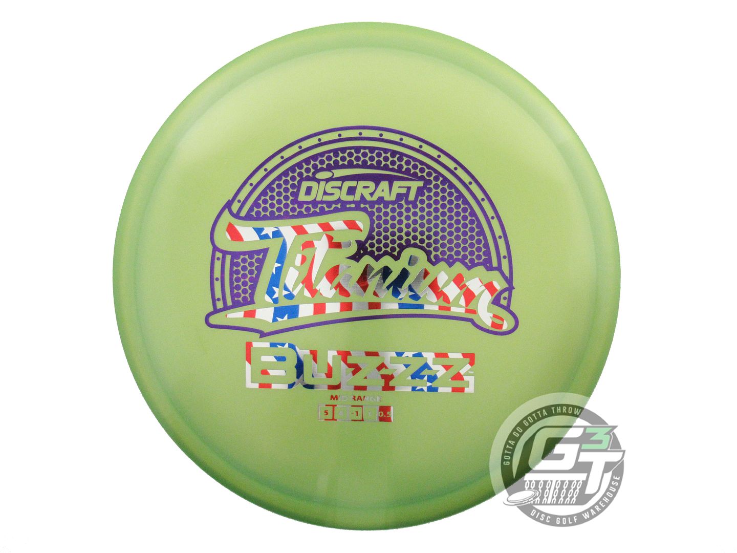 Discraft Titanium Buzzz Midrange Golf Disc (Individually Listed)