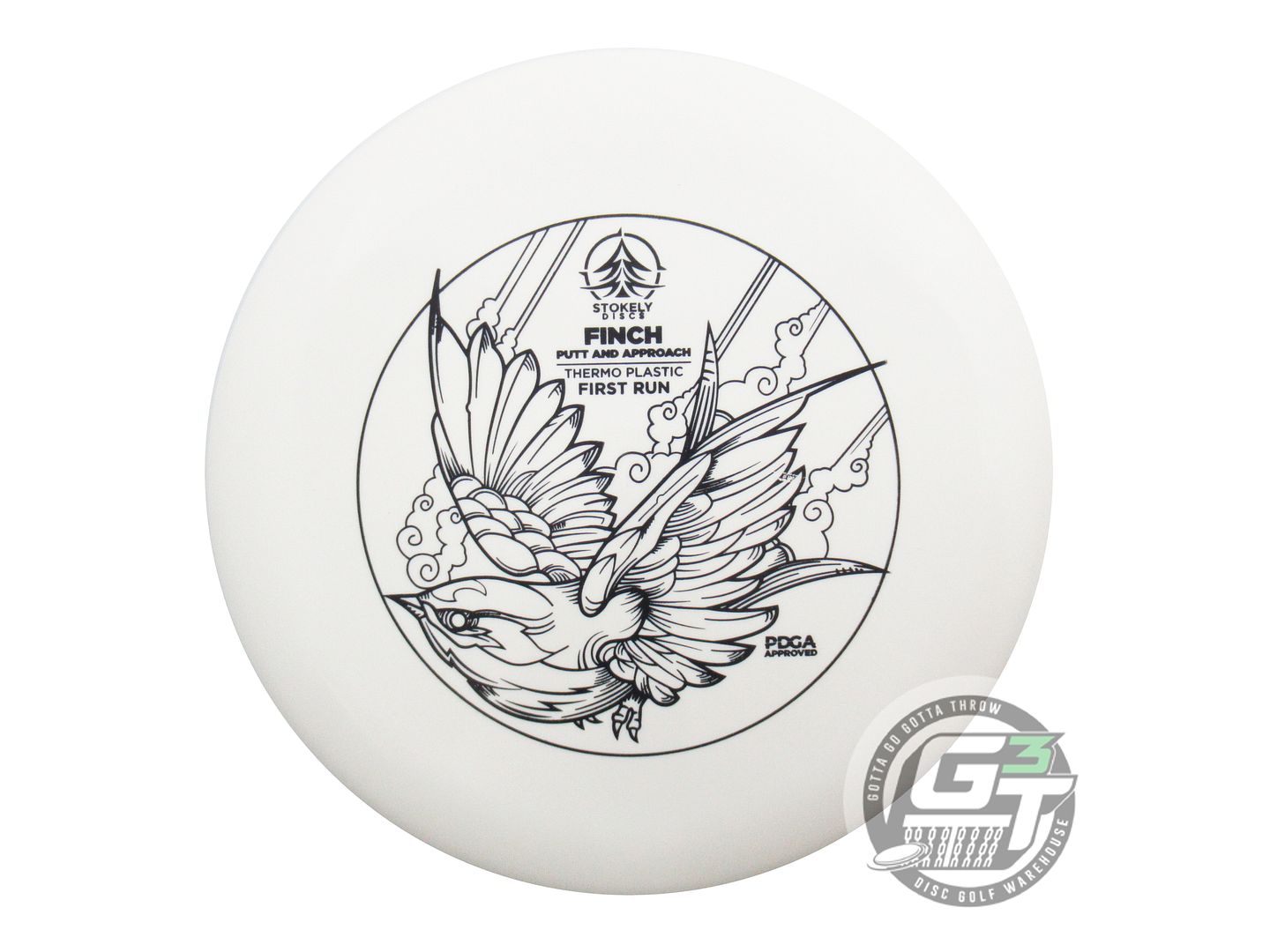 Stokely First Run Thermo Finch Putter Golf Disc (Individually Listed)