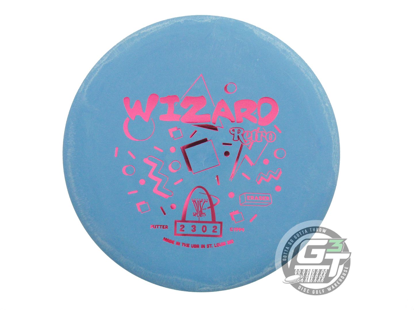 Gateway Eraser Retro Wizard Putter Golf Disc (Individually Listed)