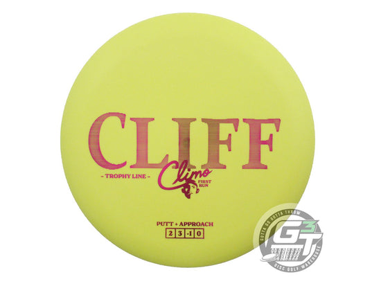 Climo First Run Trophy Line Cliff Putter Golf Disc (Individually Listed)