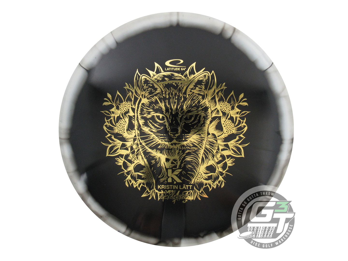 Latitude 64 Limited Edition 2025 Team Series Kristin Latt Gold Orbit Claymore Midrange Golf Disc (Individually Listed)
