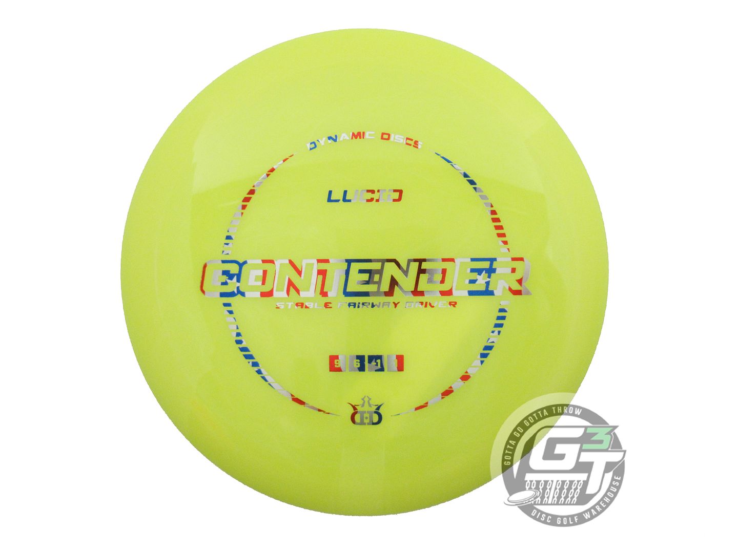 Dynamic Discs Lucid Contender Fairway Driver Golf Disc (Individually Listed)