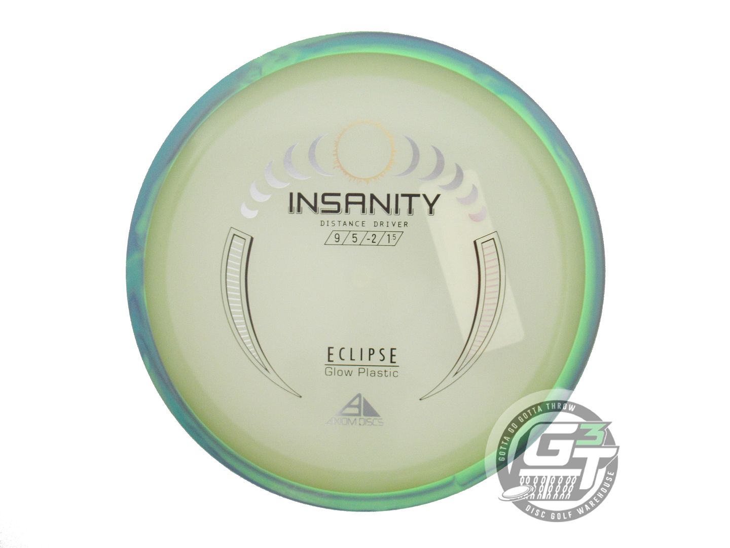 Axiom Eclipse 2.0 Glow Proton Insanity Distance Driver Golf Disc (Individually Listed)