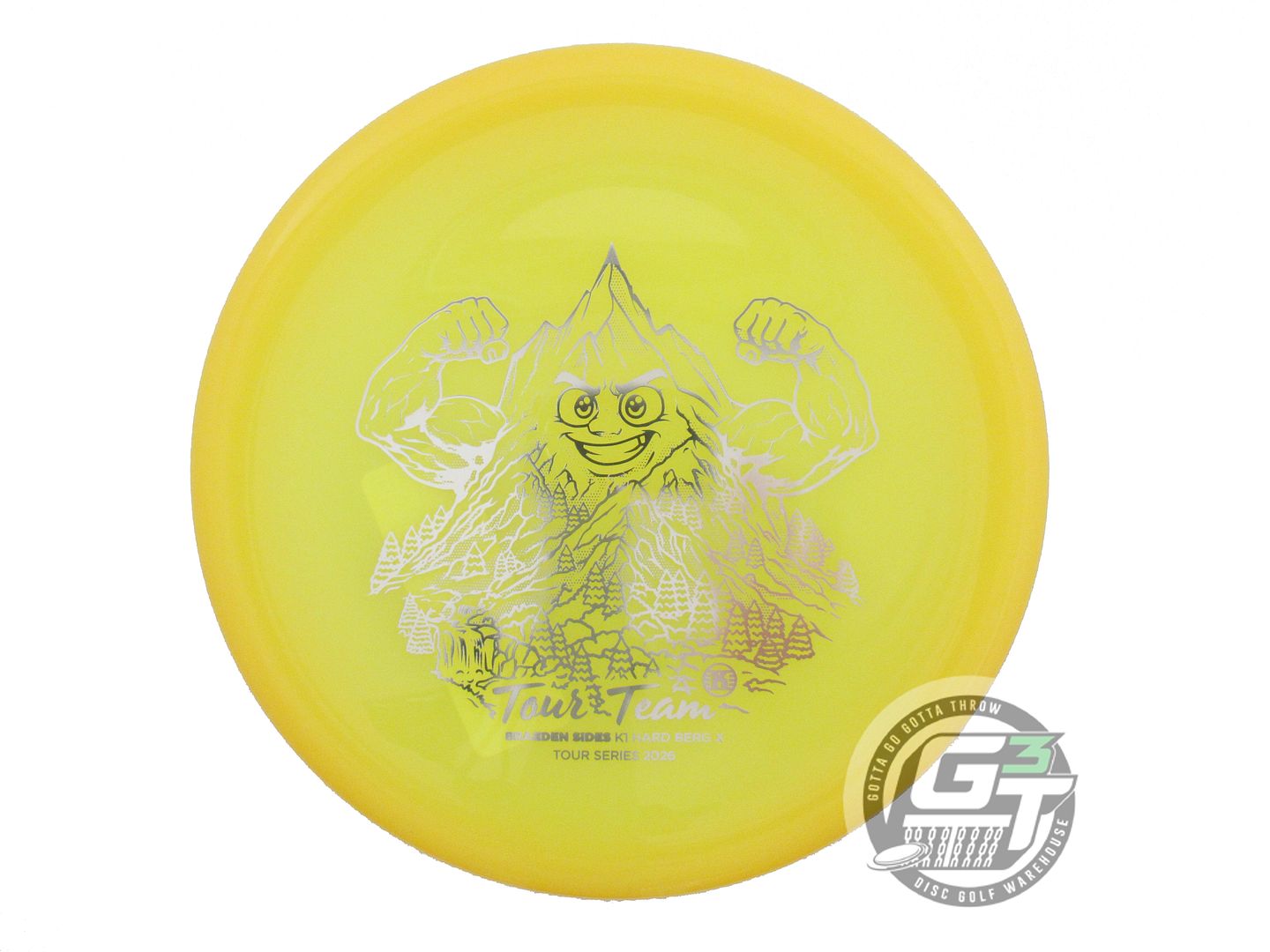Kastaplast Limited Edition 2026 Tour Series Braeden Sides K1 Hard Berg X Putter Golf Disc (Individually Listed)