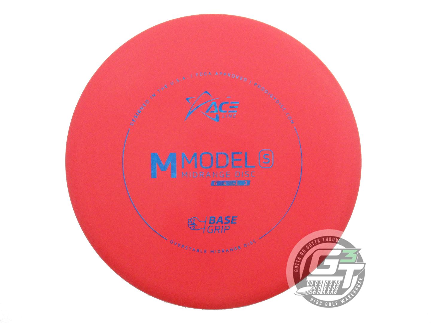 Prodigy Ace Line Base Grip M Model S Golf Disc (Individually Listed)