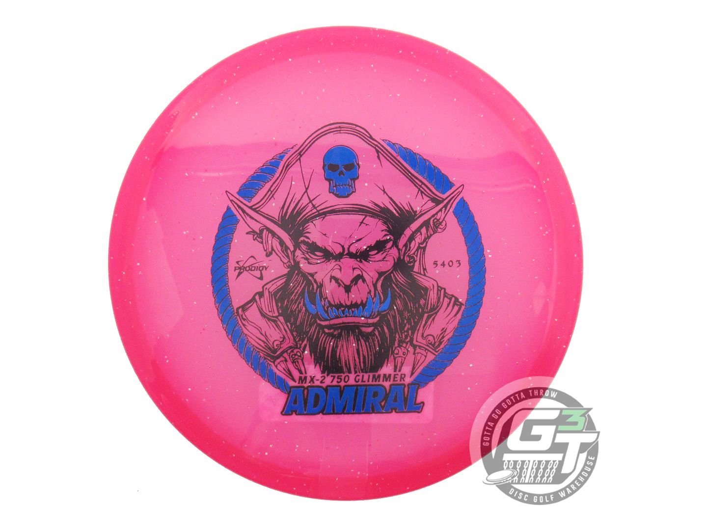 Prodigy Limited Edition Admiral Stamp Glimmer 750 Series MX2 Midrange Golf Disc (Individually Listed)