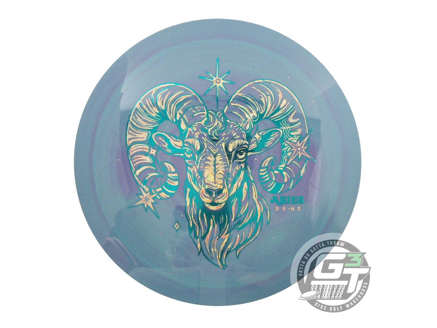 Millennium Cosmic Ram Stamp Swirly Sirius Aries Distance Driver Golf Disc (Individually Listed)