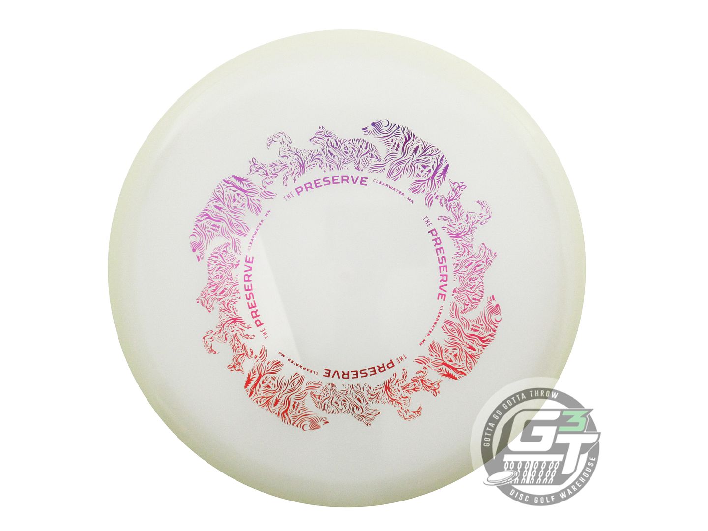 Axiom Limited Edition The Preserve Tribal Stamp Total Eclipse Glow Proton Hex Midrange Golf Disc (Individually Listed)