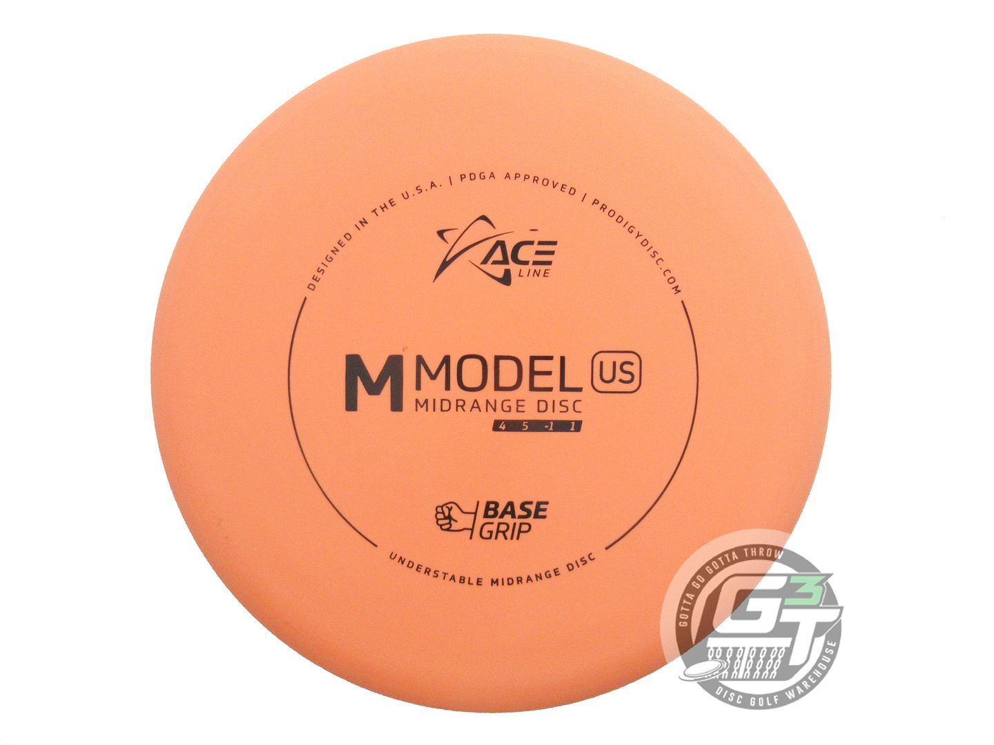 Prodigy Ace Line Base Grip M Model US Golf Disc (Individually Listed)