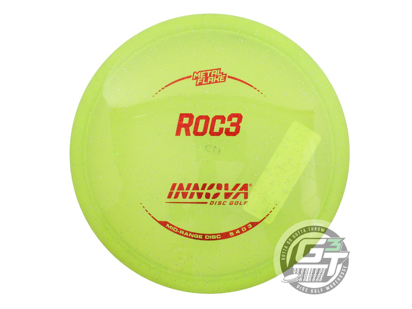 Innova Metal Flake Champion Roc3 Midrange Golf Disc (Individually Listed)