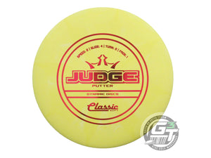 Dynamic Discs Classic Soft Burst Judge Putter Golf Disc (Individually Listed)