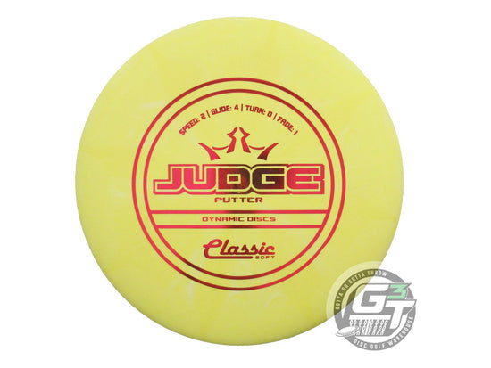 Dynamic Discs Classic Soft Burst Judge Putter Golf Disc (Individually Listed)