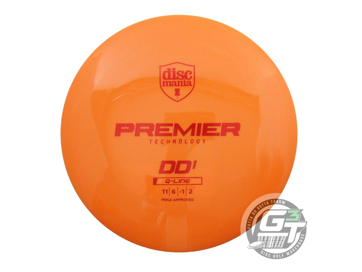 Discmania Premier Q-Line DD1 Distance Driver Golf Disc (Individually Listed)