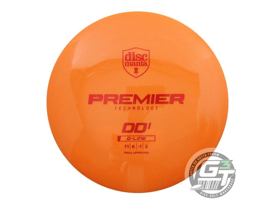 Discmania Premier Q-Line DD1 Distance Driver Golf Disc (Individually Listed)