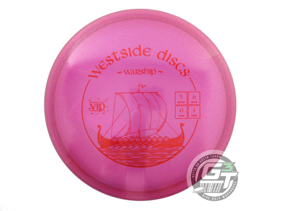 Westside Glimmer VIP Warship Midrange Golf Disc (Individually Listed)