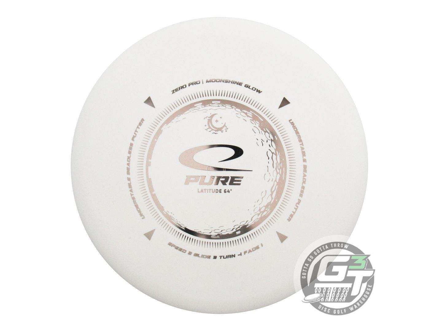 Latitude 64 Moonshine Glow Zero Pro Pure Putter Golf Disc (Individually Listed)