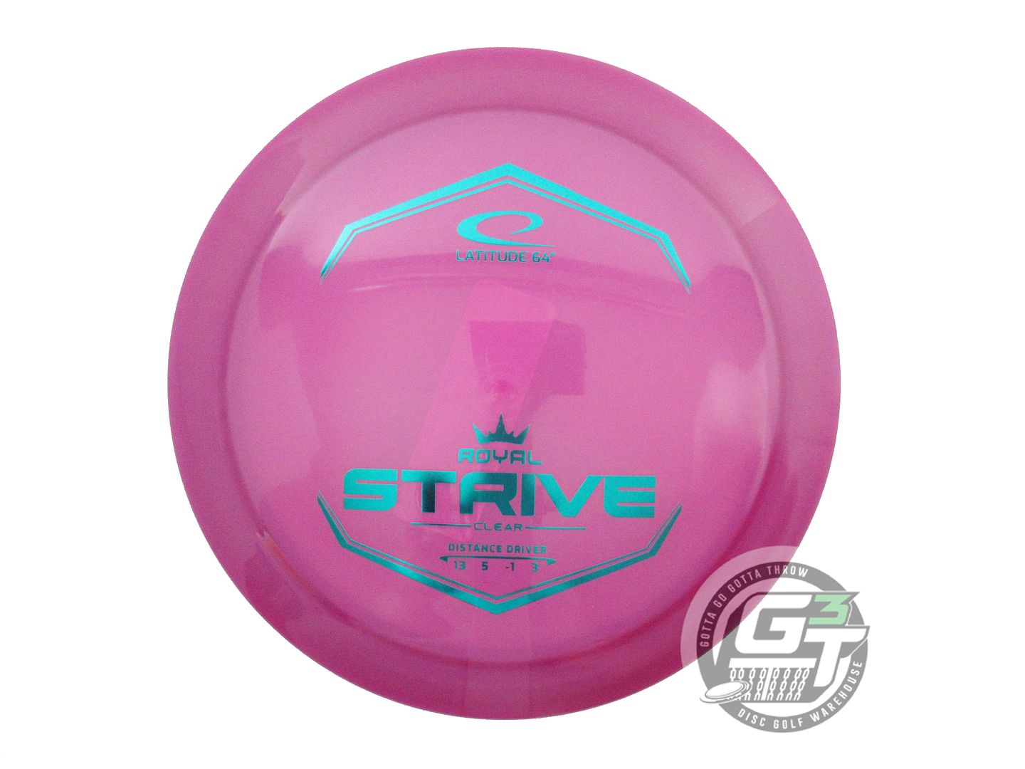 Latitude 64 Royal Clear Strive Distance Driver Golf Disc (Individually Listed)