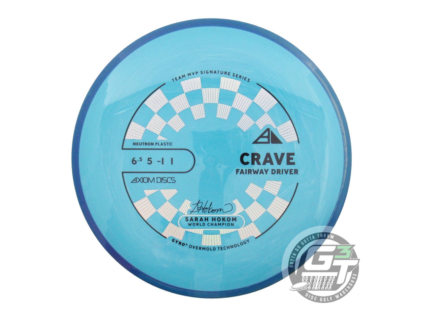 Axiom Neutron Crave [Sarah Hokom 1X] Fairway Driver Golf Disc (Individually Listed)