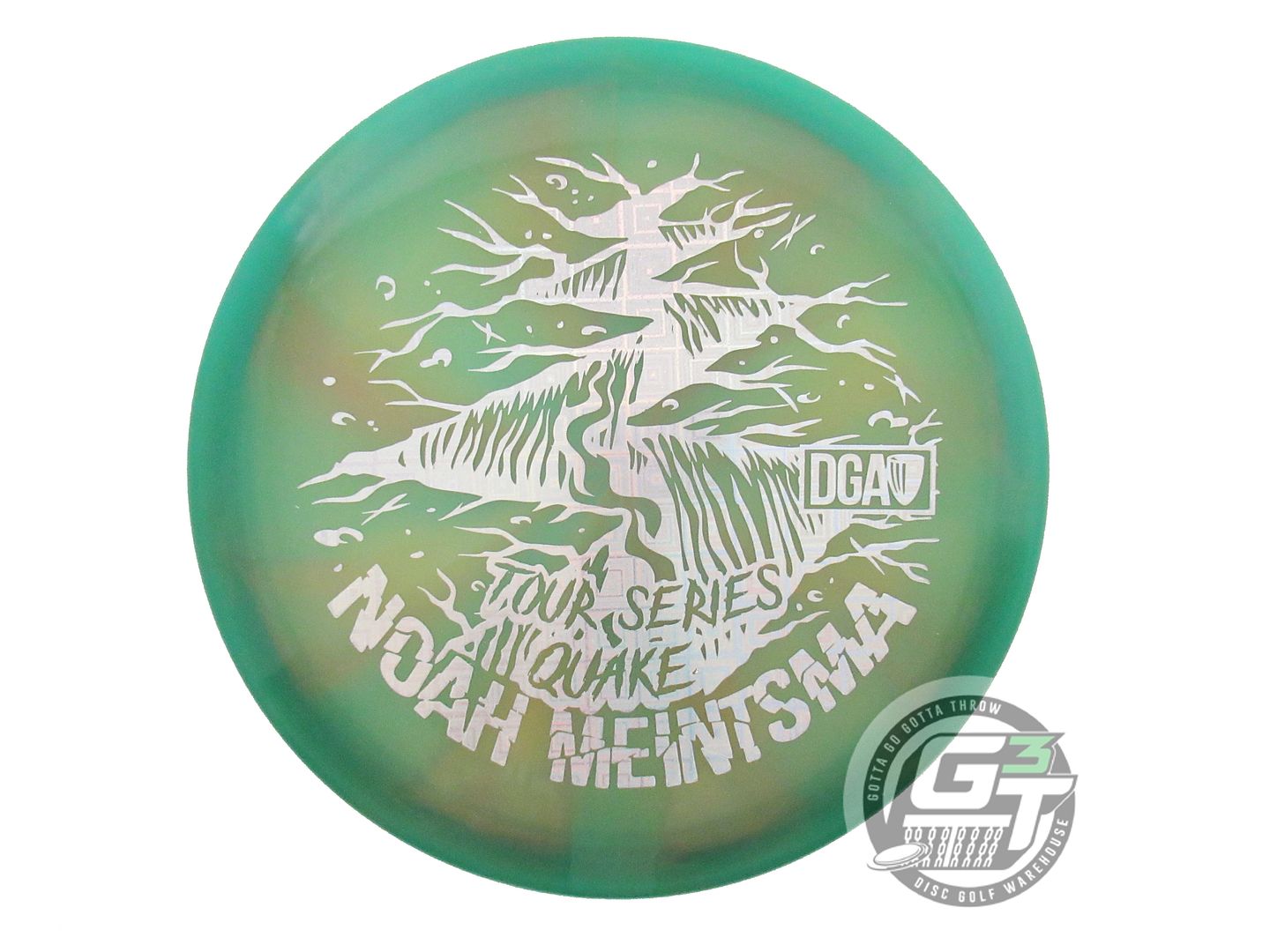 DGA Limited Edition 2023 Tour Series Noah Meintsma Swirl Tour Series Quake Midrange Golf Disc (Individually Listed)