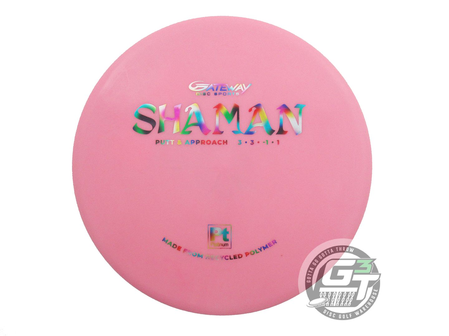 Gateway Platinum Shaman Putter Golf Disc (Individually Listed)