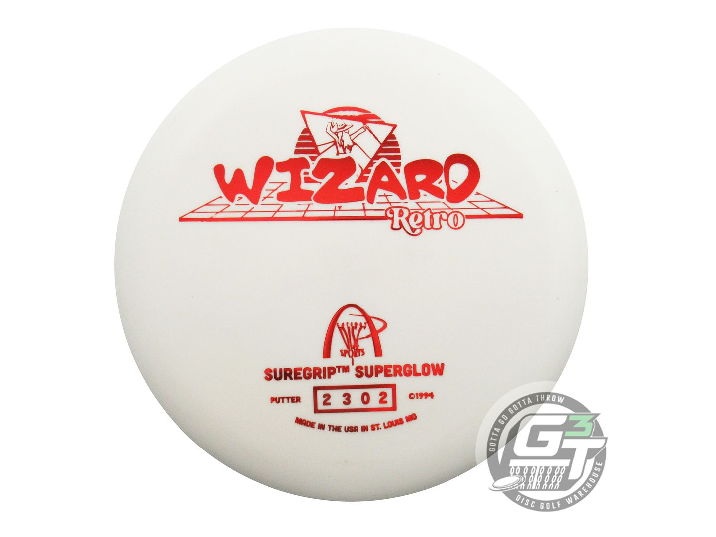 Gateway Super Glow Super Soft Retro Wizard Putter Golf Disc (Individually Listed)