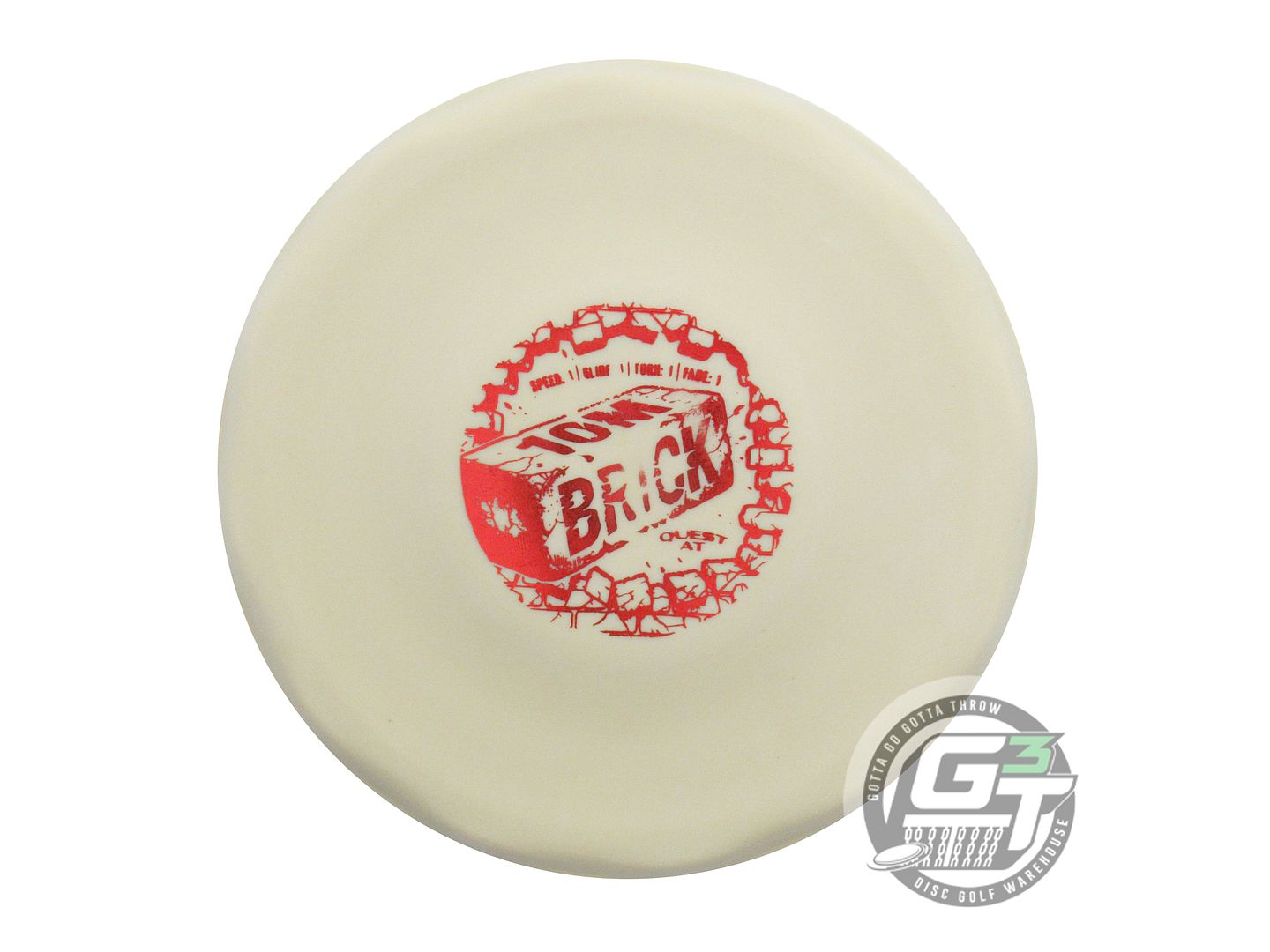 Quest AT Sure Grip 10M Brick Putter Golf Disc (Individually Listed)