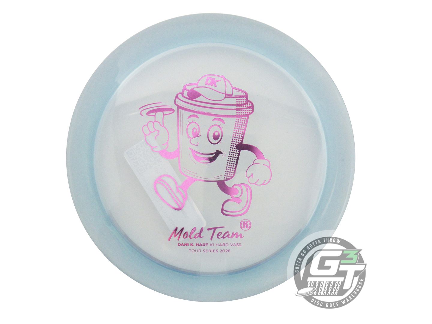 Kastaplast Limited Edition 2026 Tour Series Dani K. Hart K1 Hard Vass Distance Driver Golf Disc (Individually Listed)