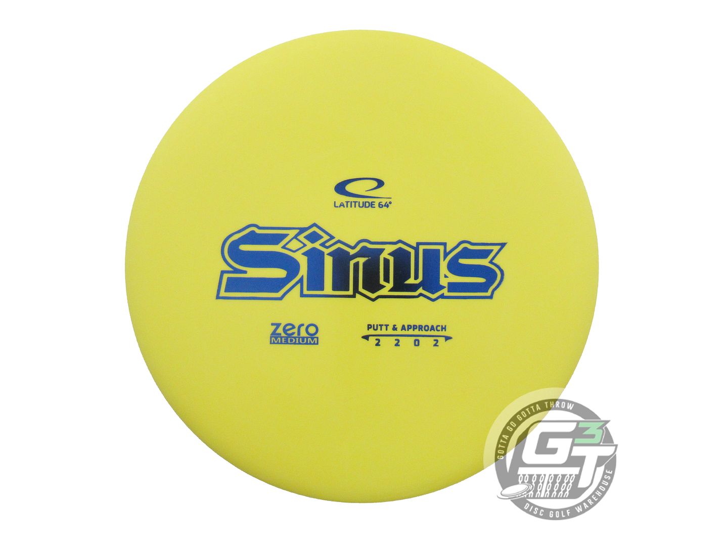 Latitude 64 Zero Line Medium Sinus Putter Golf Disc (Individually Listed)