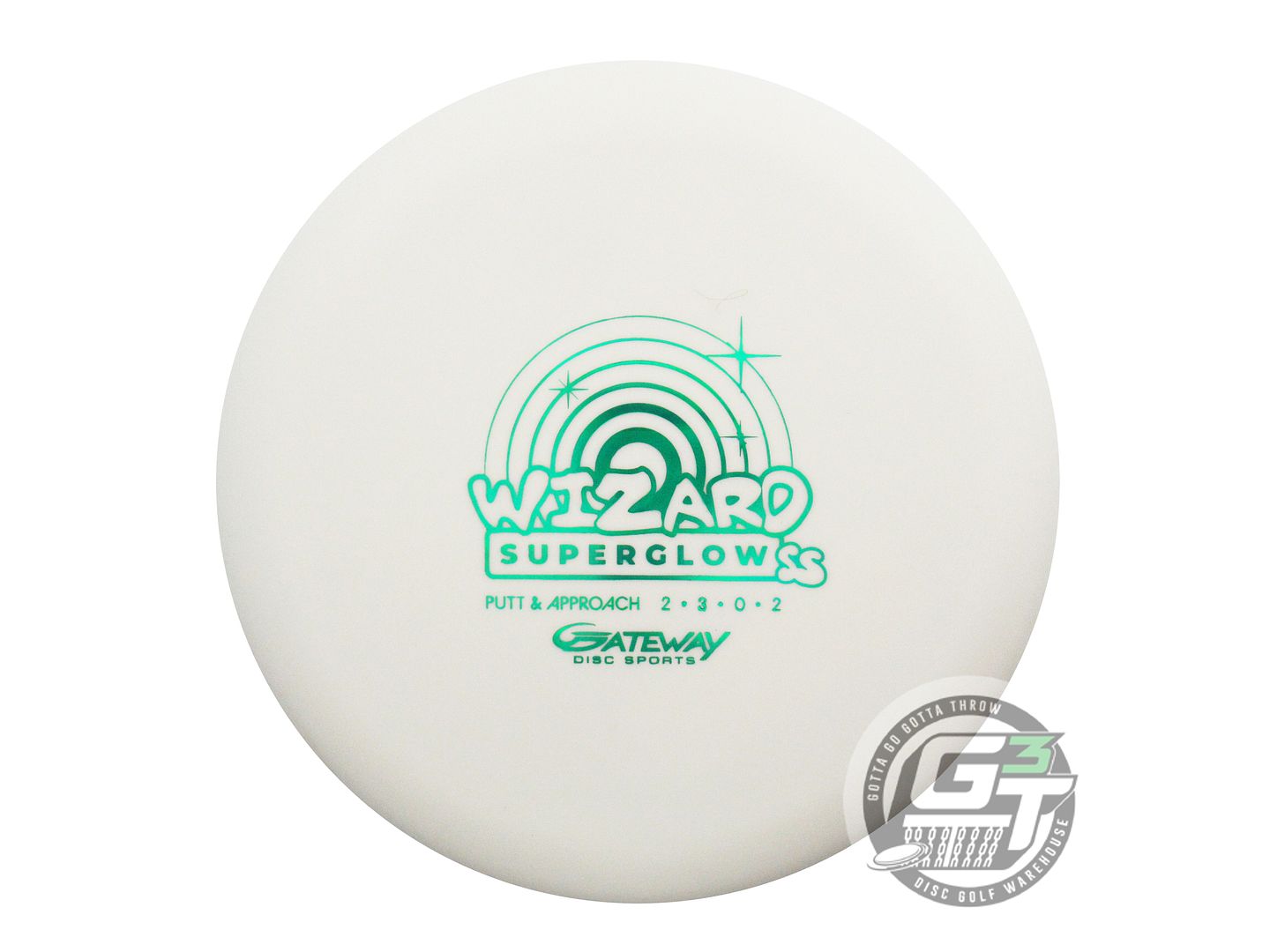 Gateway Super Glow Super Soft Wizard Putter Golf Disc (Individually Listed)