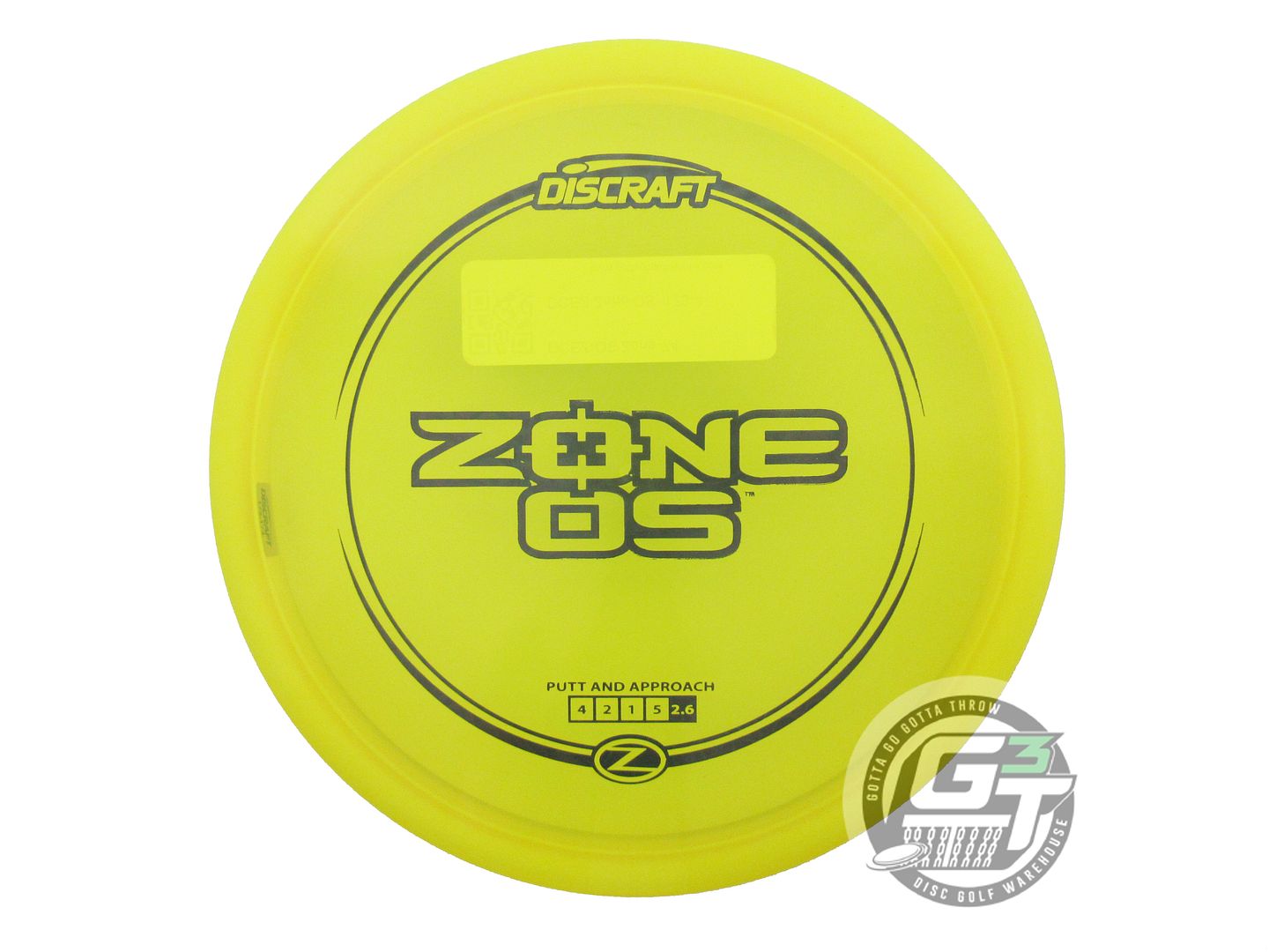 Discraft Elite Z Zone OS Putter Golf Disc (Individually Listed)