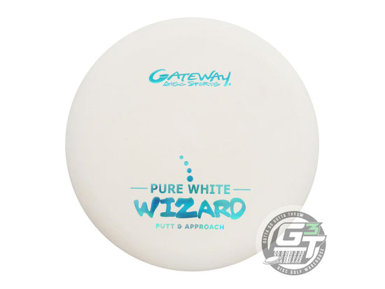 Gateway Pure White Wizard Putter Golf Disc (Individually Listed)