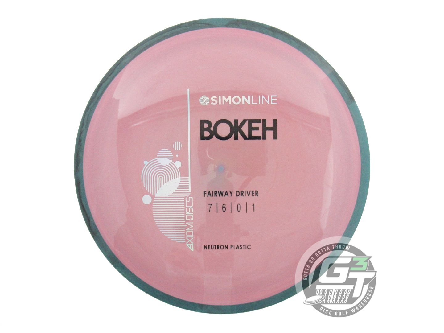 Axiom Simon Line Neutron Bokeh [Simon Lizotte] Fairway Driver Golf Disc (Individually Listed)