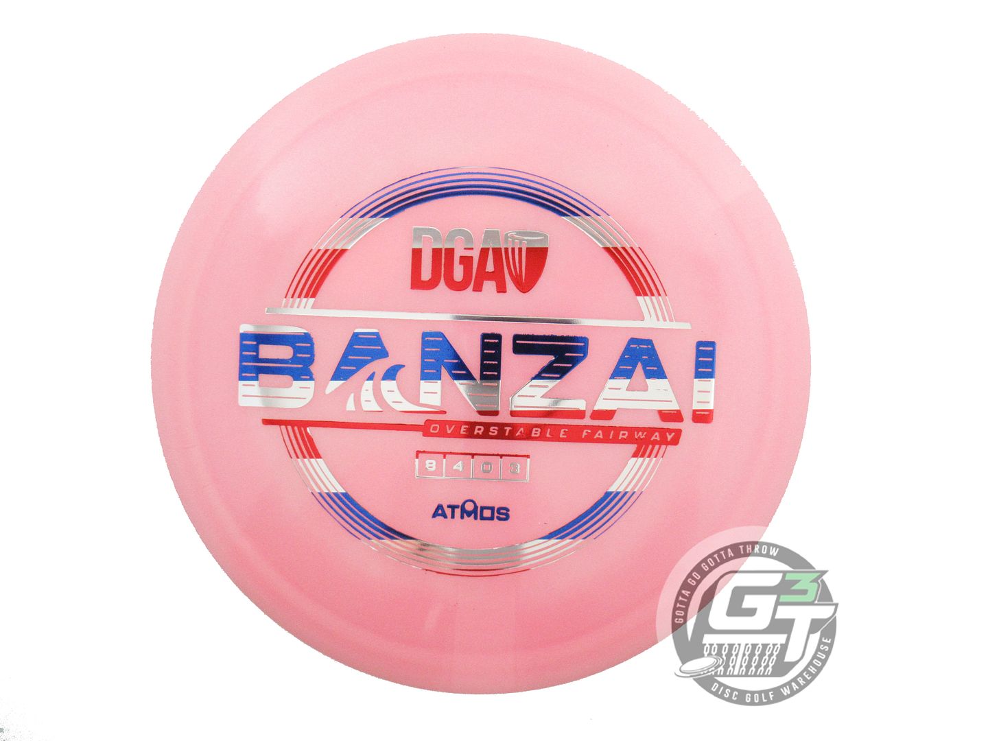 DGA Atmos Banzai Fairway Driver Golf Disc (Individually Listed)