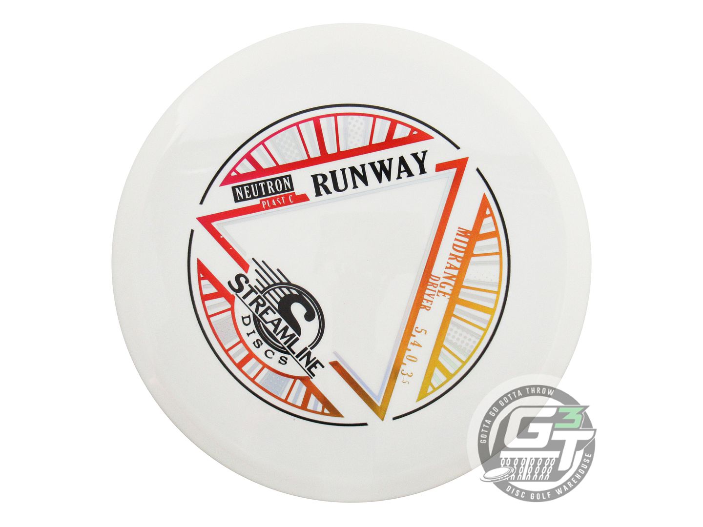 Streamline Neutron Runway Midrange Golf Disc (Individually Listed)