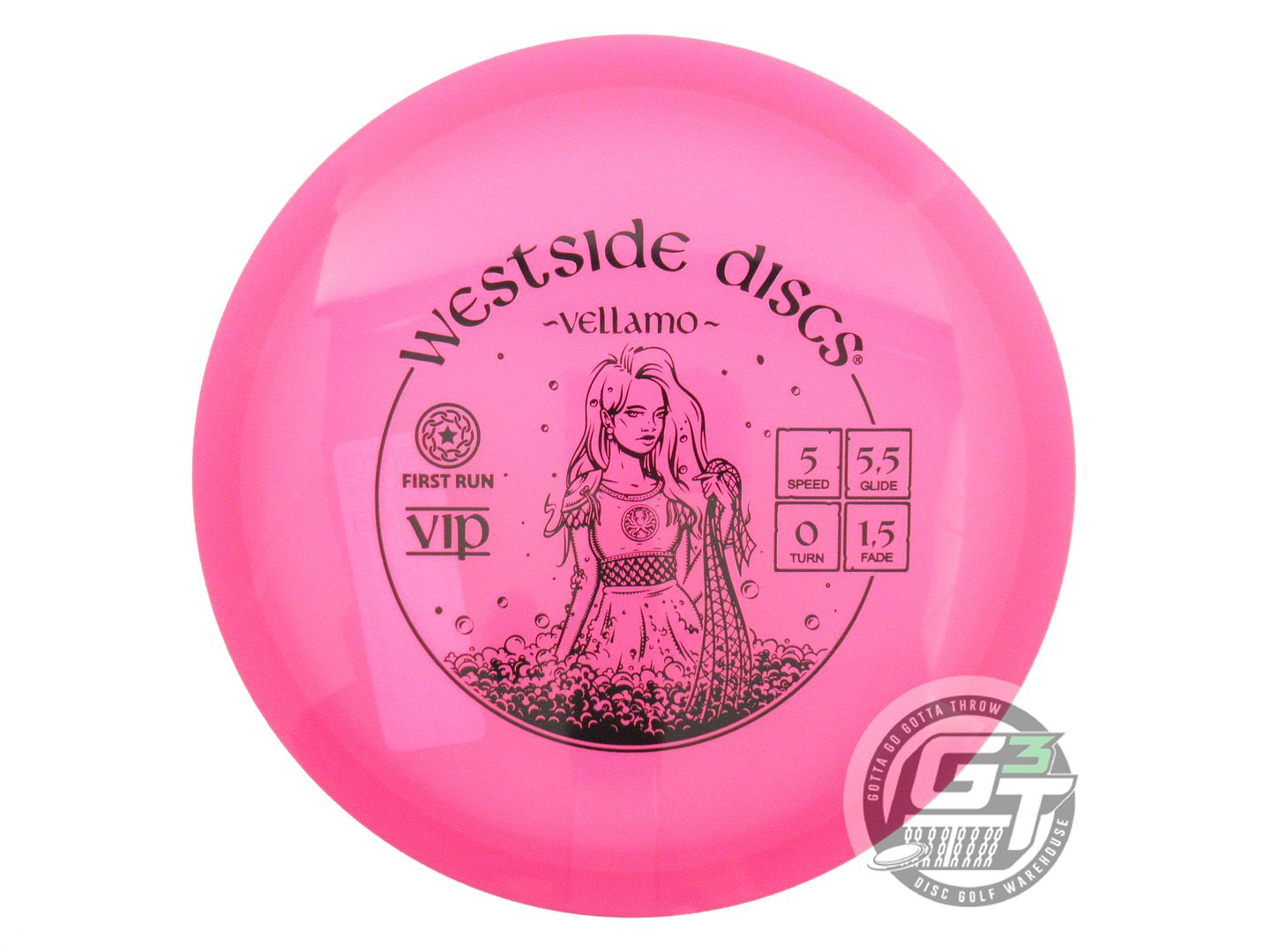 Westside First Run VIP Vellamo Midrange Golf Disc (Individually Listed)