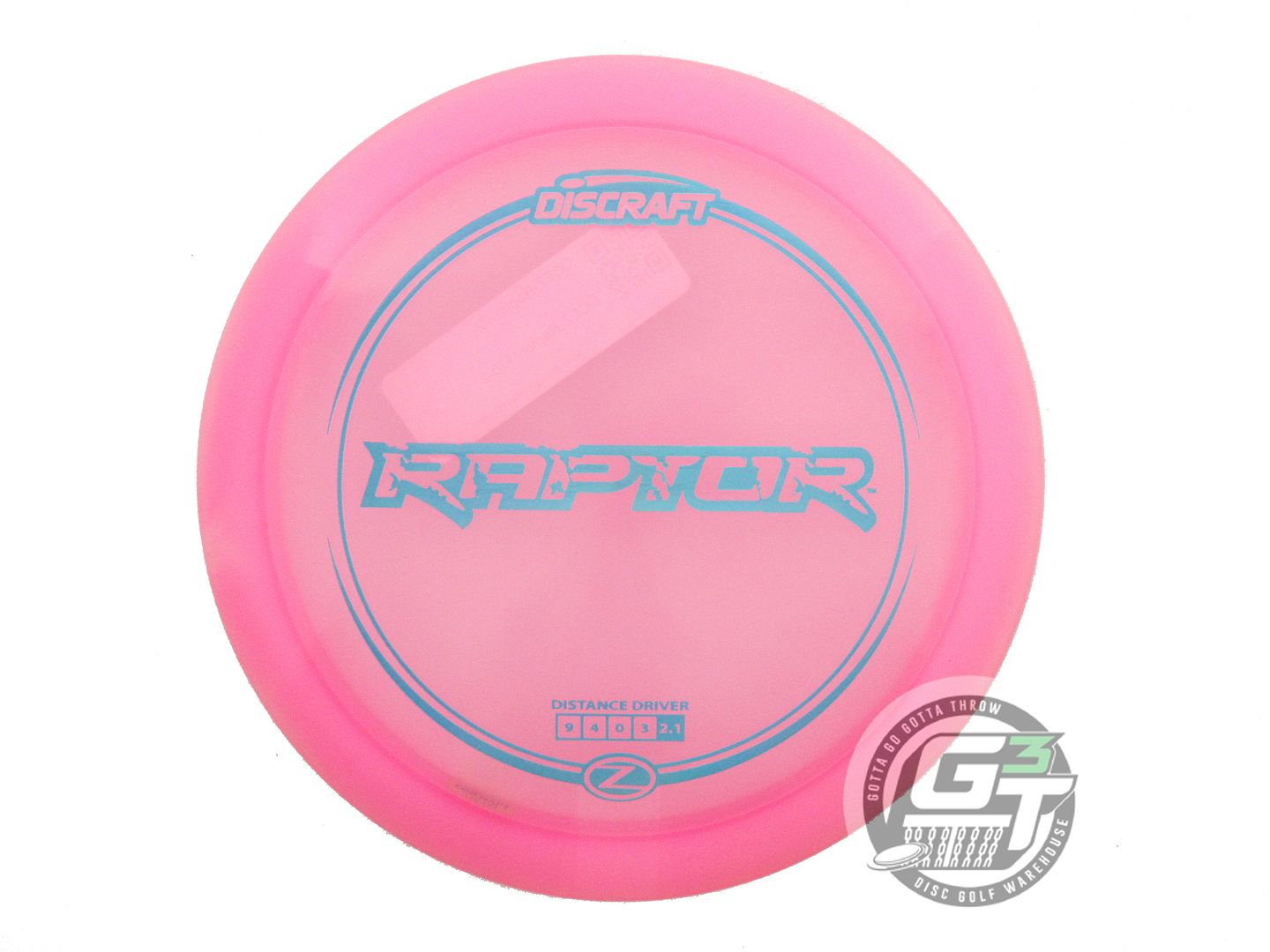 Discraft Elite Z Raptor Distance Driver Golf Disc (Individually Listed)