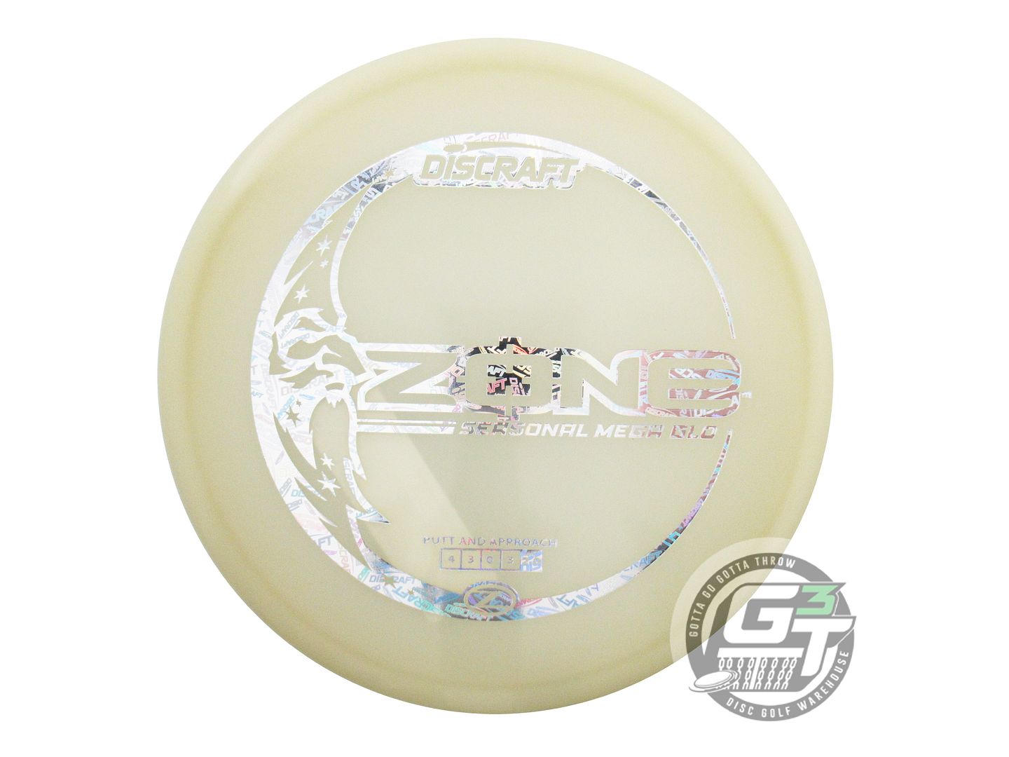 Discraft Seasonal Mega Glo Z Zone Putter Golf Disc (Individually Listed)
