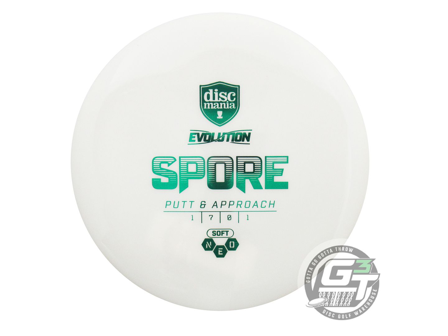 Discmania Evolution Neo Soft Spore Putter Golf Disc (Individually Listed)